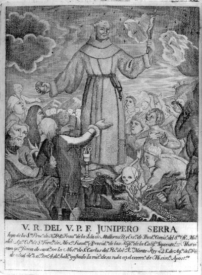 Fray Junipero Serra by Spanish School
